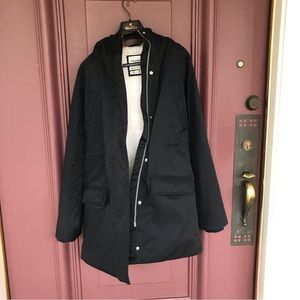 Abercrombie and Fitch Sherpa Lined Water/wind Resistant Parka